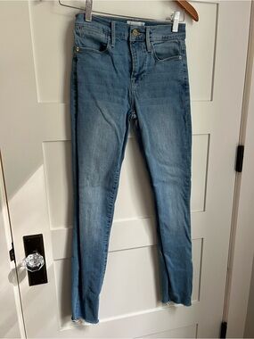 Frame Denim Light Blue Le High Skinny Jeans 25